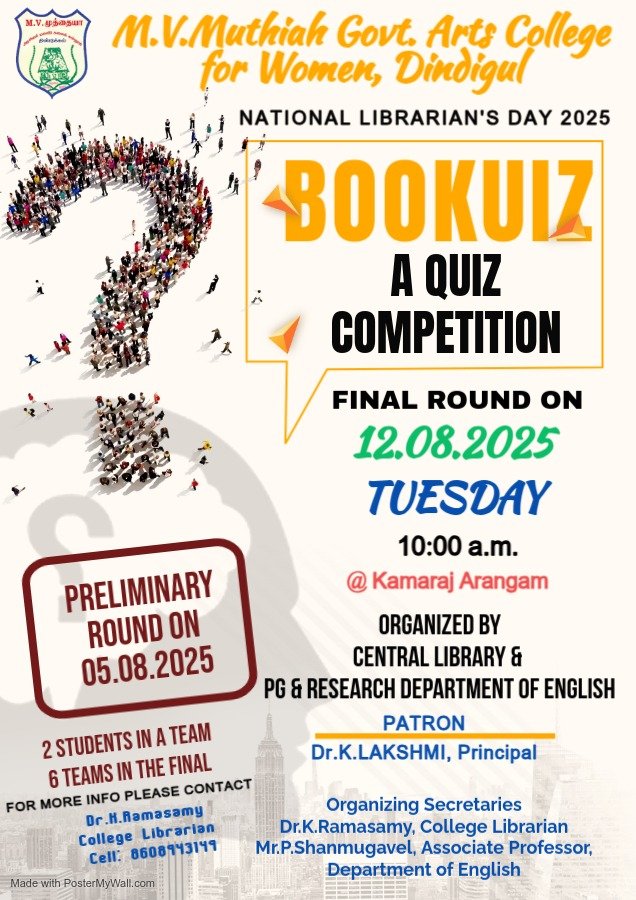 Bookuiz - A Quiz Competition